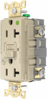 Fed Spec, Hospital Grade, 5-20R AUTOGUARD® Self-Testing, Self-Grounding GFCI