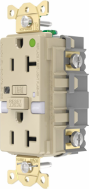 Fed Spec, Hospital Grade, 5-20R AUTOGUARD® Self-Testing, Self-Grounding GFCI