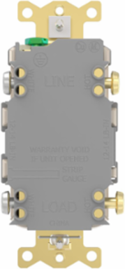 Fed Spec, Hospital Grade, 5-20R AUTOGUARD® Self-Testing, Self-Grounding GFCI