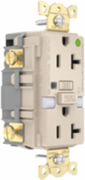 Fed Spec, Hospital Grade, 5-20R AUTOGUARD® Self-Testing, Self-Grounding GFCI