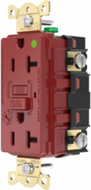 Fed Spec, Hospital Grade, 5-20R AUTOGUARD® Self-Testing, Self-Grounding GFCI