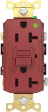 Fed Spec, Hospital Grade, 5-20R AUTOGUARD® Self-Testing, Self-Grounding GFCI