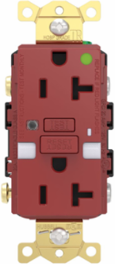 Fed Spec, Hospital Grade, 5-20R AUTOGUARD® Self-Testing, Self-Grounding GFCI