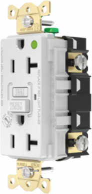 Fed Spec, Hospital Grade, 5-20R AUTOGUARD® Self-Testing, Self-Grounding GFCI