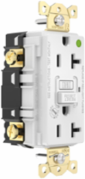 Fed Spec, Hospital Grade, 5-20R AUTOGUARD® Self-Testing, Self-Grounding GFCI