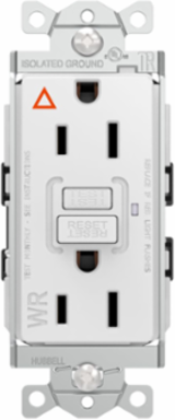 Spec Grade, 5-15R AUTOGUARD® Self-Testing, Self-Grounding GFCI