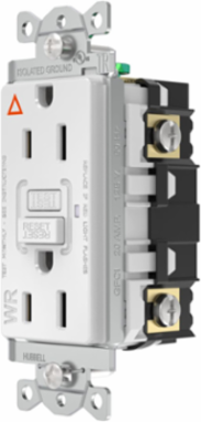 Spec Grade, 5-15R AUTOGUARD® Self-Testing, Self-Grounding GFCI