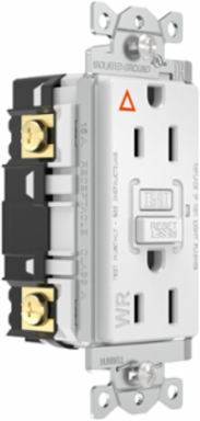 Spec Grade, 5-15R AUTOGUARD® Self-Testing, Self-Grounding GFCI
