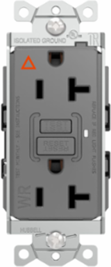 Spec Grade, 5-20R AUTOGUARD® Self-Testing, Self-Grounding GFCI