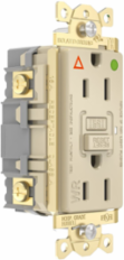 Fed Spec, Hospital Grade, 5-15R AUTOGUARD® Self-Testing, Self-Grounding GFCI