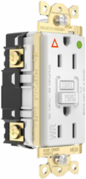 Fed Spec, Hospital Grade, 5-15R AUTOGUARD® Self-Testing, Self-Grounding GFCI