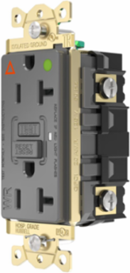 Fed Spec, Hospital Grade, 5-20R AUTOGUARD® Self-Testing, Self-Grounding GFCI