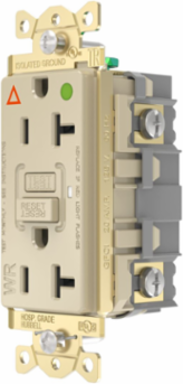 Fed Spec, Hospital Grade, 5-20R AUTOGUARD® Self-Testing, Self-Grounding GFCI