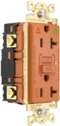 Fed Spec, Hospital Grade, 5-20R AUTOGUARD® Self-Testing, Self-Grounding GFCI
