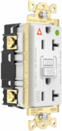 Fed Spec, Hospital Grade, 5-20R AUTOGUARD® Self-Testing, Self-Grounding GFCI