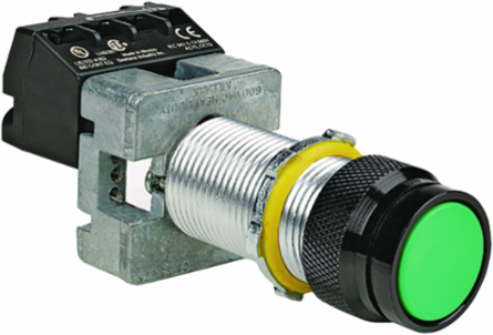 Aluminum Momentary Push Button Operator 1NO Contact, 2.25 x 6.625 Inch