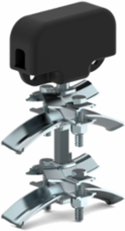 Plastic Trolley Assy, Double Medium Saddle