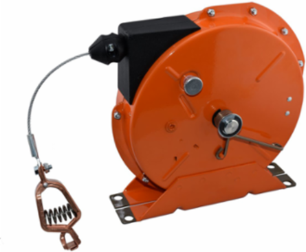 Static Discharge Reel 50' Stl. Cable