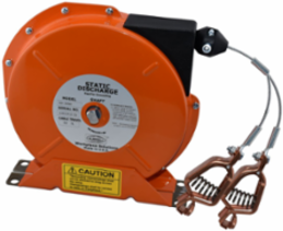 Static Discharge Reel 35' + 2x15' Stl.