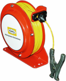 Open Spool Static Discharge Reel 50' w/Hand Clamp
