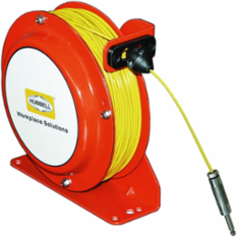 Open Spool Static Discharge Reel 50' w/Round Grnd Plug