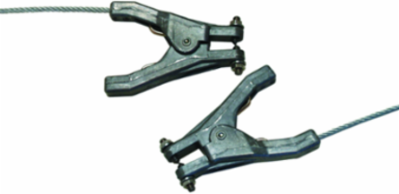 3' Flex Steel Cable w/2 Hand Clamps