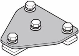 Aluminum Track Component - T–Plate