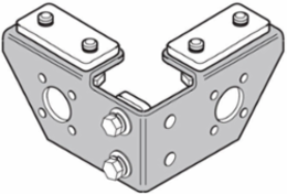 Aluminum Track Component - Corner Bracket