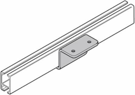 Aluminum Track Component - Top Mounting Bracket
