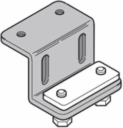 Aluminum Track Component - Top Mounting Bracket
