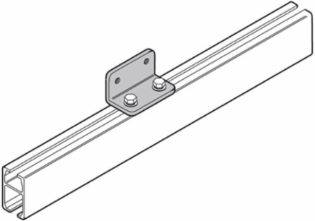 Aluminum Track Component - Angle Mounting Bracket