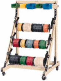 Wire Spool Cart with Four Casters