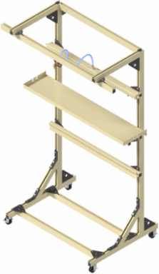 Push n Place Portable Workstation