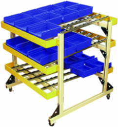 Supply n Return Cart with Four Casters