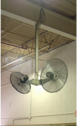 Fan Mounting Kit for Ceiling Columns