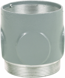 Aluminum Outlet Body Extension Cap, 6.75 Inch Length, Adds 2-7/8 Inch Depth