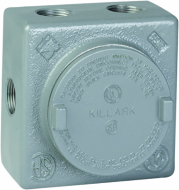 1 Inch Aluminum Outlet Body with 7 Internal Hubs, Hazardous Location Rated