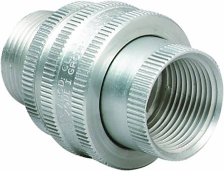 Aluminum Union, 1/2 Inch, 2 x 2 Inch, Class I, II, III Hazardous Rating