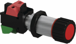 Push Button Assembly Red 40mm Long Length, 10A, NEMA Type 4X