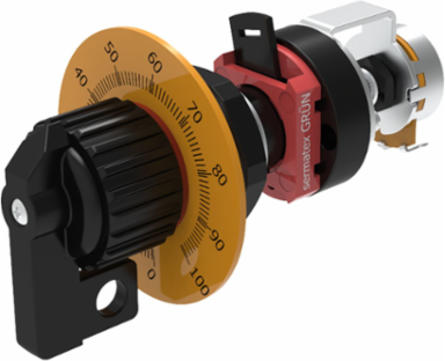 Potentiometer Single Turn 10K Ohm 4.6 Inch x 1.8 Inch, Type 4X