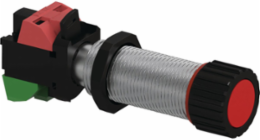 Push Button Assembly Red 57mm, 2 Poles, 10A, 6.7"x1.8"x1.8", Type 4X
