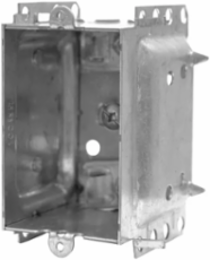 Single Gang Device Box 2-1/2 Inch Deep Steel CSA Certified 14.5 Cu. In.