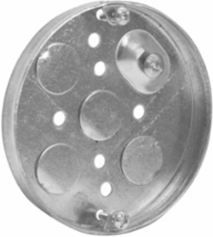 Round Pan Box, 4 Inches Diameter, 0.5 Inches Deep