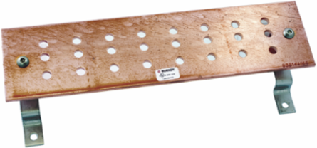 Insulated Bus Bar, 4 Inch x 16 Inch, 8S 8DB, Wall Mount
