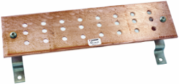 Insulated Bus Bar, 4 Inch x 16 Inch, 8S 8DB, Wall Mount