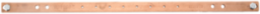 Copper Grounding & Bonding Bus Bar 0.75 Inch x 19 Inch, Rack-Mount
