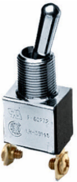 Commercial Grade Bat Handle Switch 10A 240V, Panel Mount, Single Pole