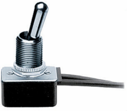 Panel Mount Bat Handle Switch 1.5 Inch x 0.98 Inch 4A 250V/8A 125V