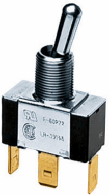 Commercial Grade Bat Handle Switch, SPDT 10A 250V, 2.09 Inch x 0.56 Inch x 1.12 Inch