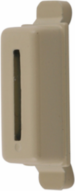 Locking Toggle Switch, Single Pole, 20A 120/277V AC, Ivory, 4.06 x 1.31 x 1.13 Inch